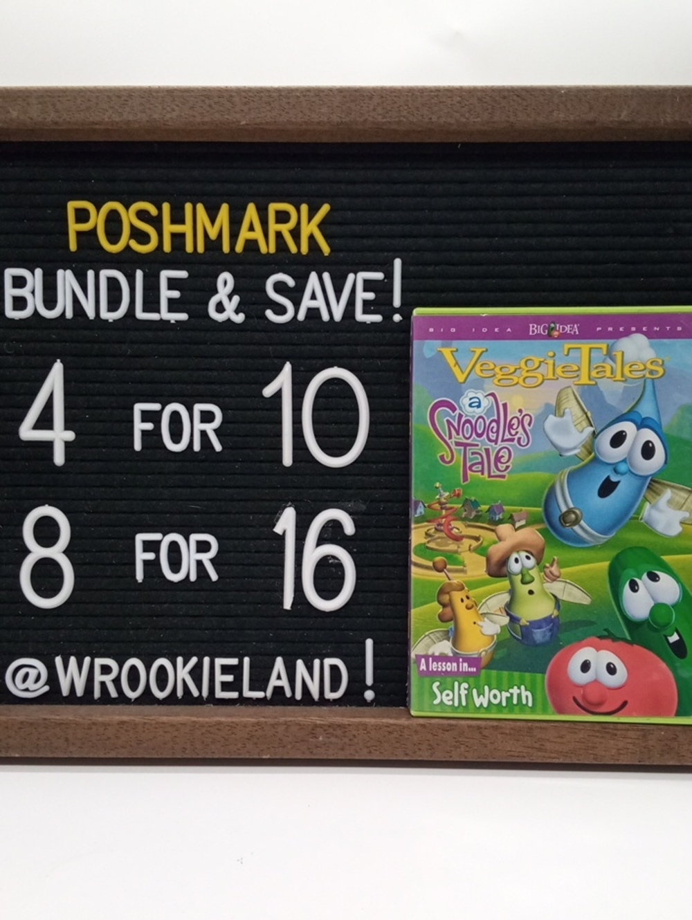 VeggieTales A Snoodles Tale DVD#H67